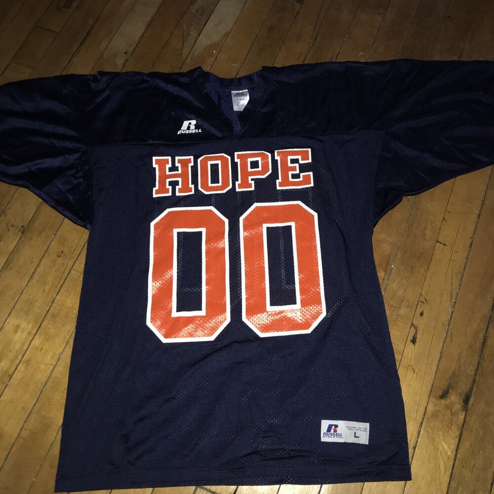 Hope College Dutch‎ #00 Russell Athletic Football Jersey Adult Large